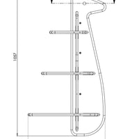 GYRAF Shelf - kids wall shelf All Circles