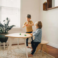 All Circles Table - Modern Kids Play Table All Circles