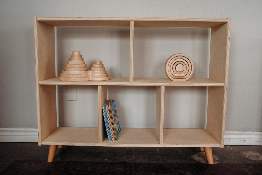 Offset Kids Shelf - Wide